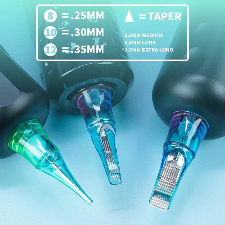 WJX ULTIMATE Tattoo Cartridges Needles บรรจุ 5 pcs/box WJX ULTIMATE Tattoo Cartridges Needles บรรจุ 5 pcs/box