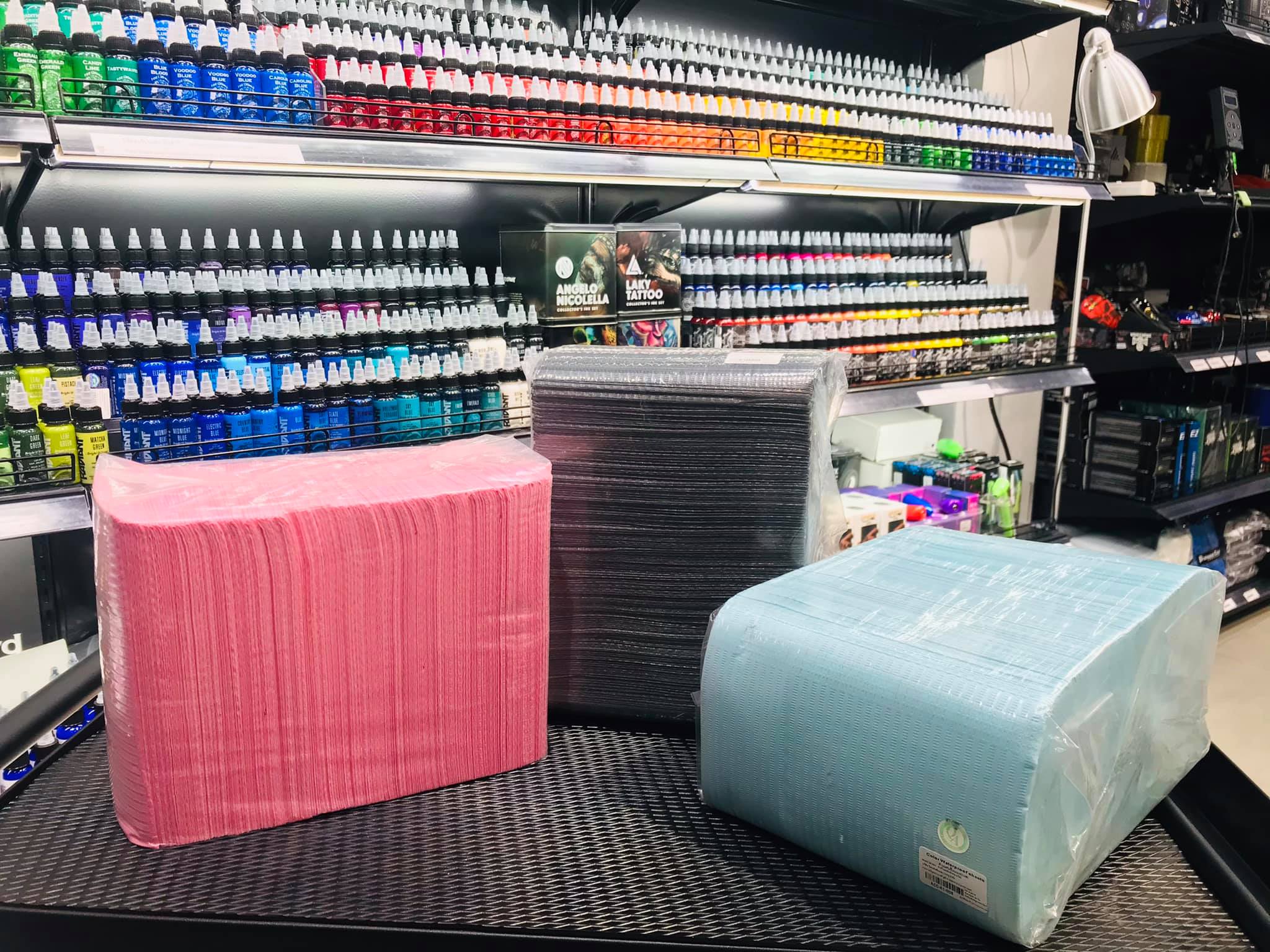 Professional Tattoo waterproof sheet ผ้าปูรองกันเปื้อน ห่อใหญ่