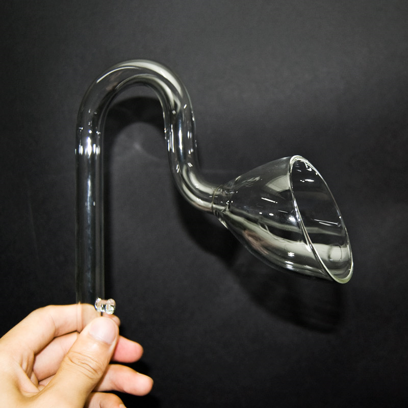 Outflow แก้วขนาด 13 mm ทรงปากแตร (Horn) มีกล่อง