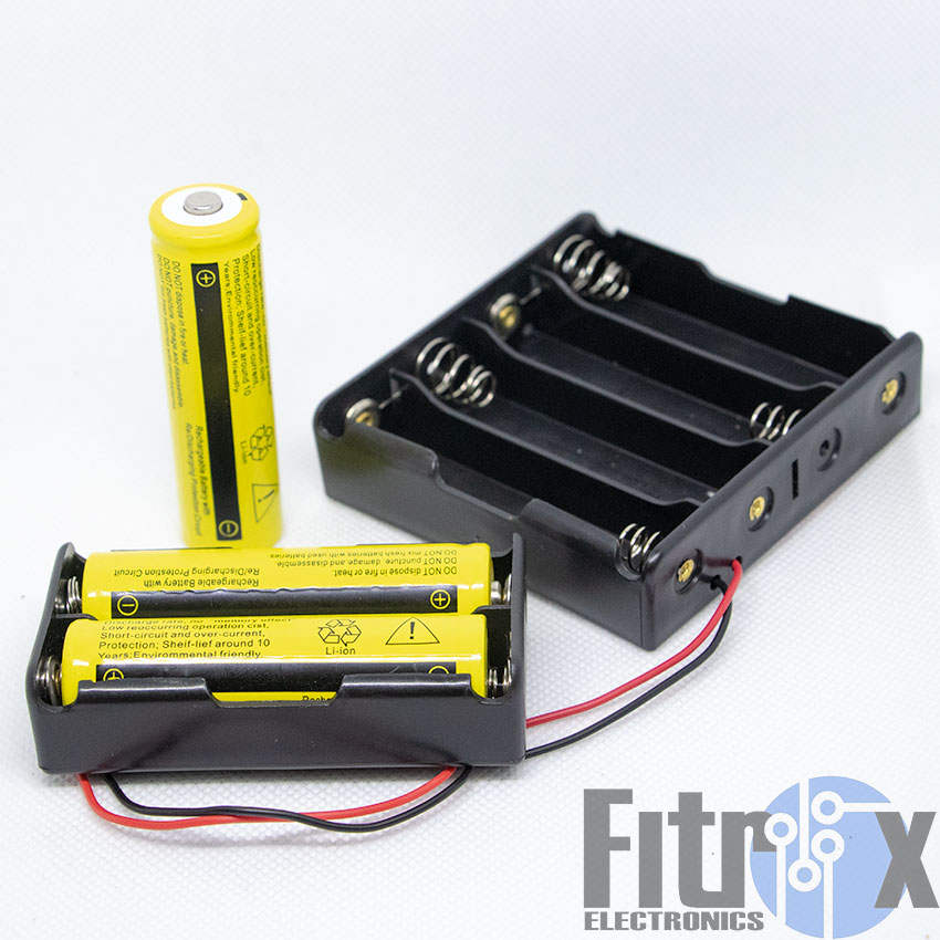 18650 Battery Holder รางถ่าน 18650 (เซลล์ต่ออนุกรม)