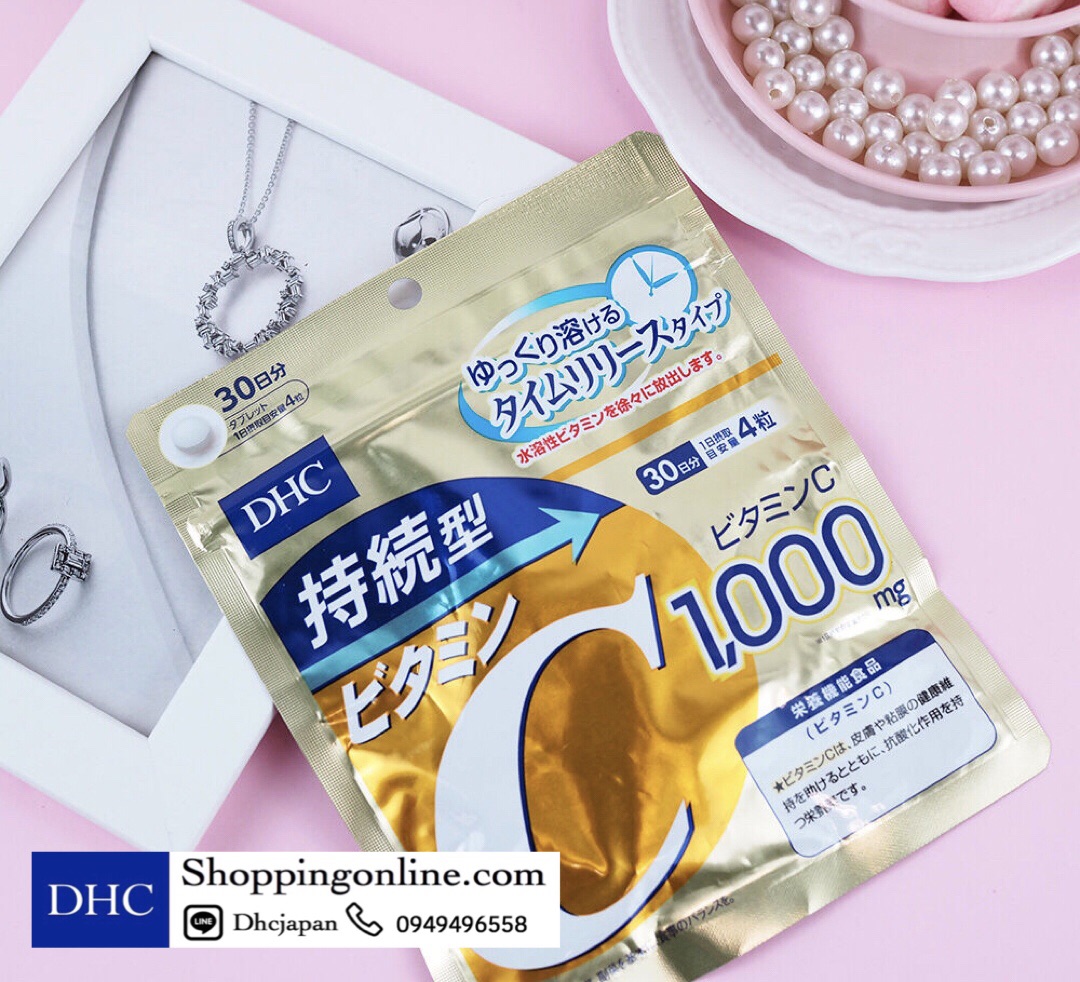 DHC Vitamin C Sustainable 1000mg 30 Day โฉมใหม่ดีกว่าเดิม!