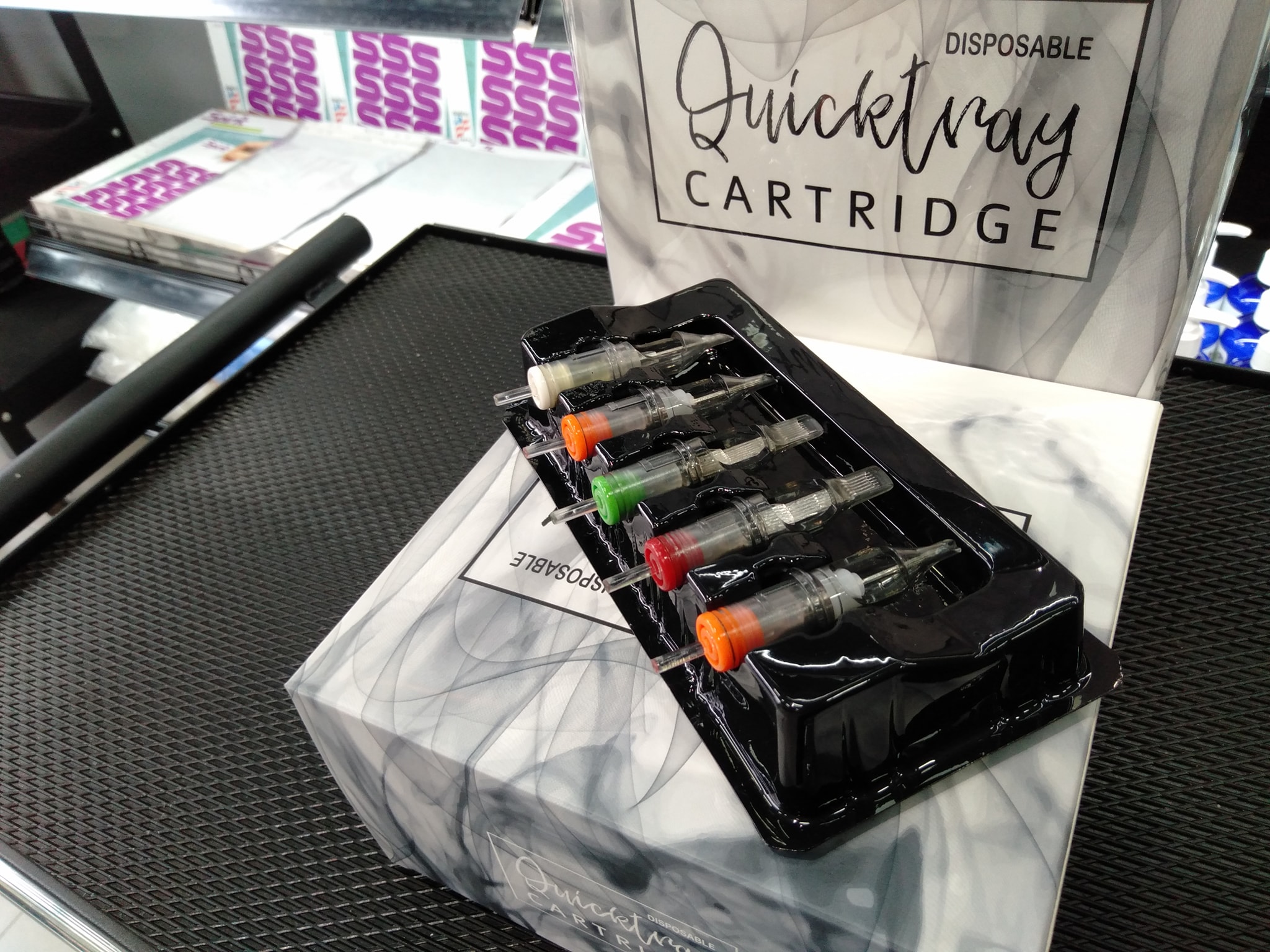 EZ แท่นวางเข็ม ที่วางเข็มฮอก Quicktray Cartridge by EZ