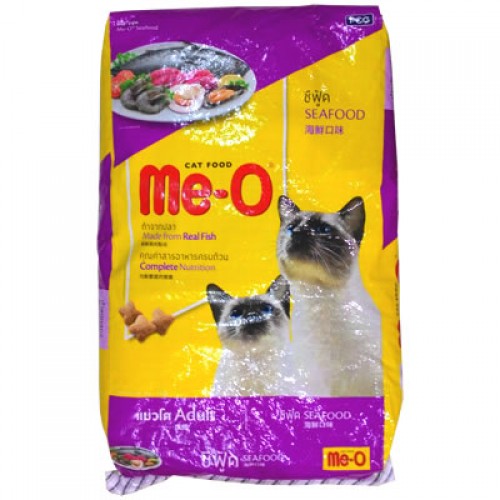 Me-O อาหารเม็ด (แมวโต-รสซีฟู้ด) 20 kg.
