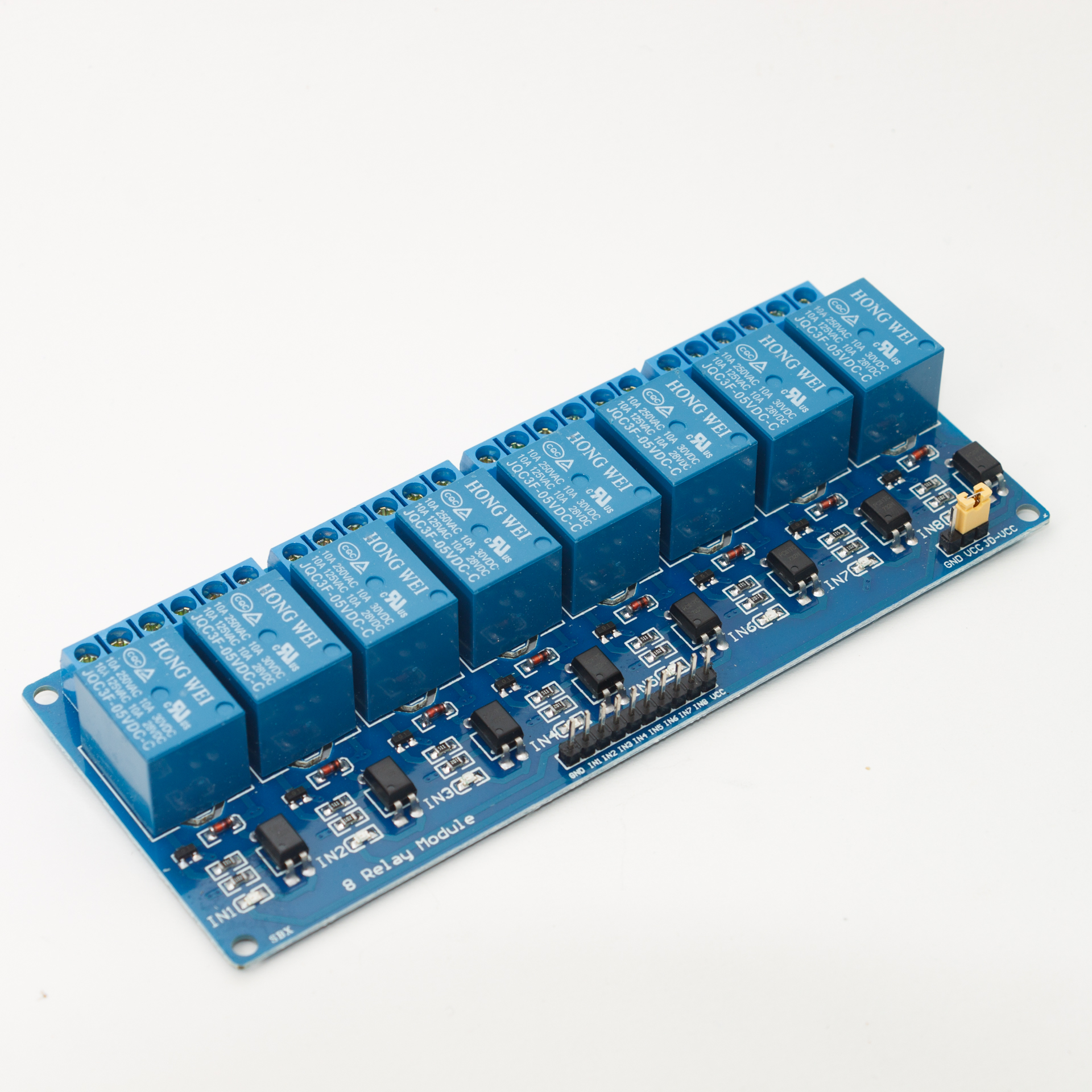 8 Channel 5V Relay Module (Active LOW)