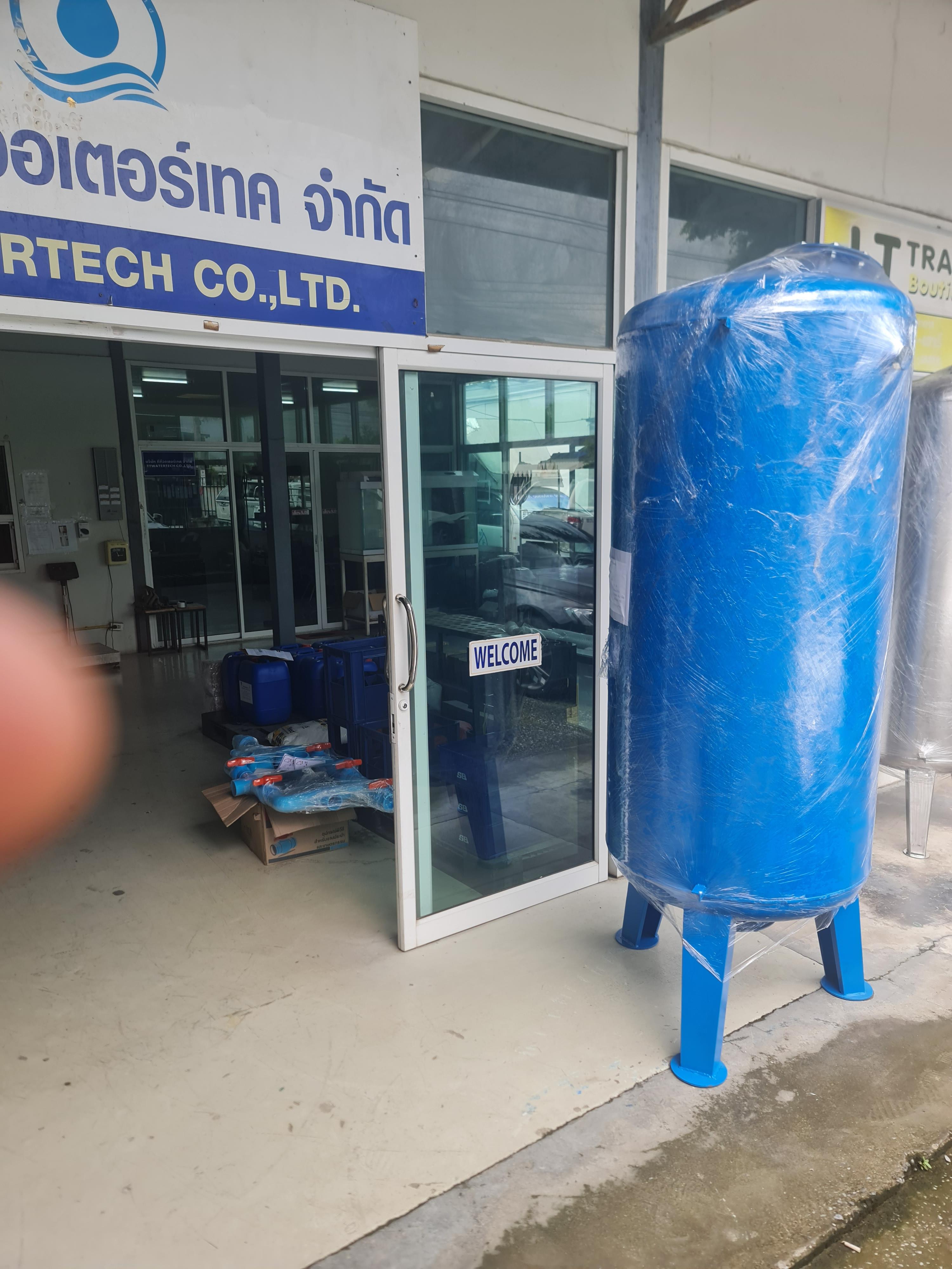 ถังกรองเหล็กขนาด48นิ้ว120cm. x 120cm. x 6 mm