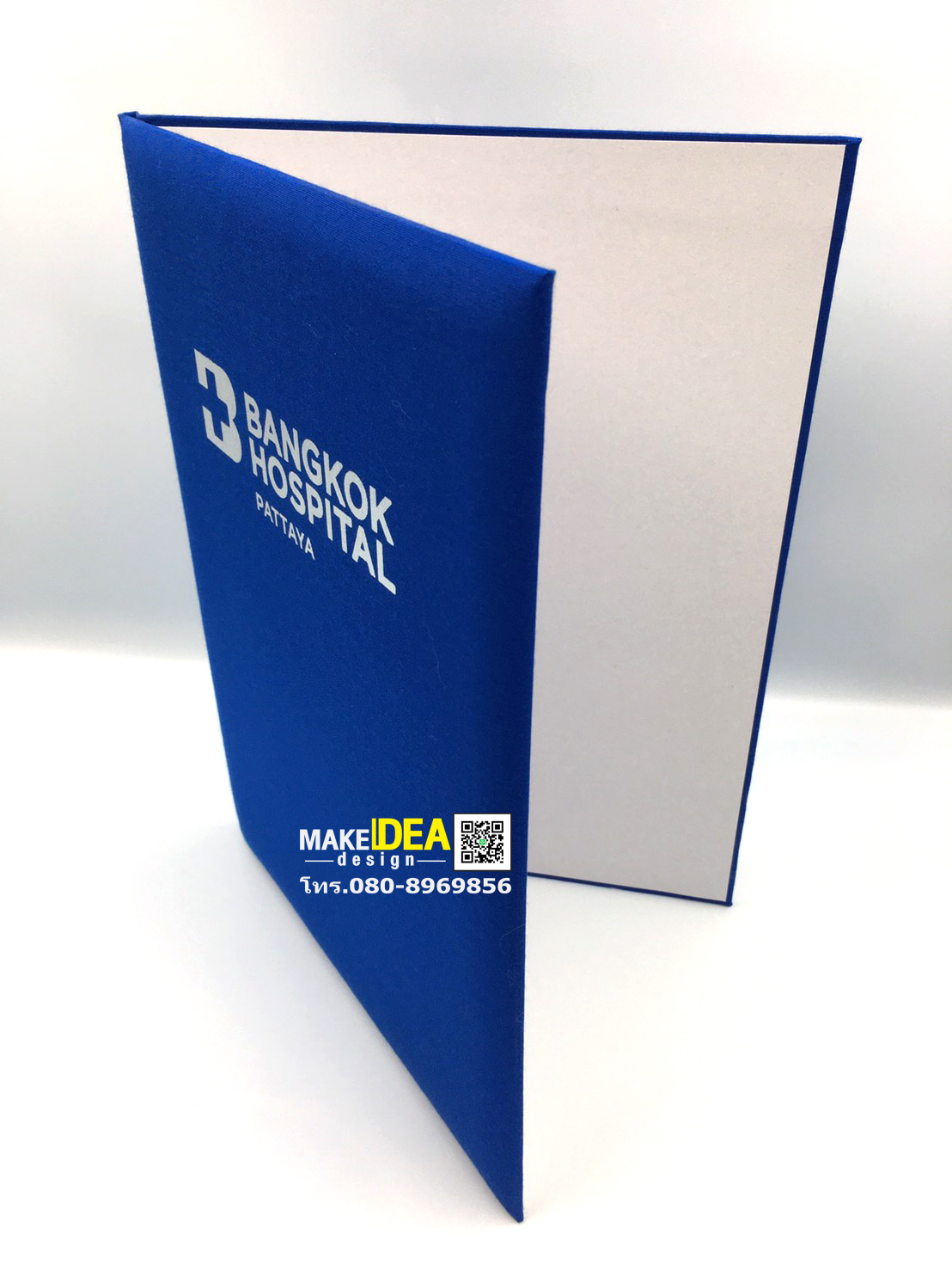 ปกผ้าไหมใส่ใบประกาศ ขนาด A4