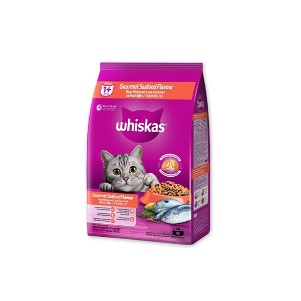 Whiskas Gourmet Seafood รสโกเม่ซีฟู้ด 480 g.