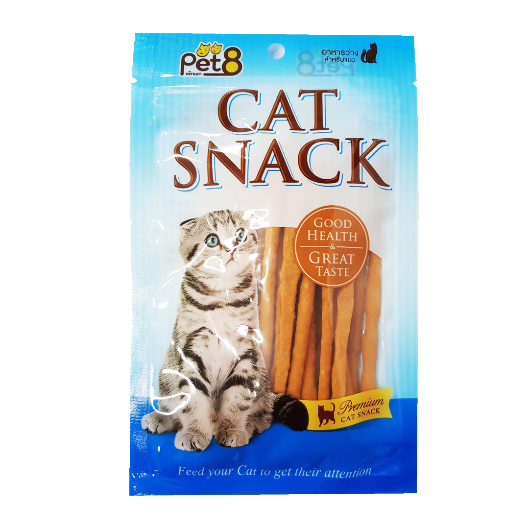 JP08 ชิกเก้นสติ๊ก รสทูน่า-แมว 50 g.