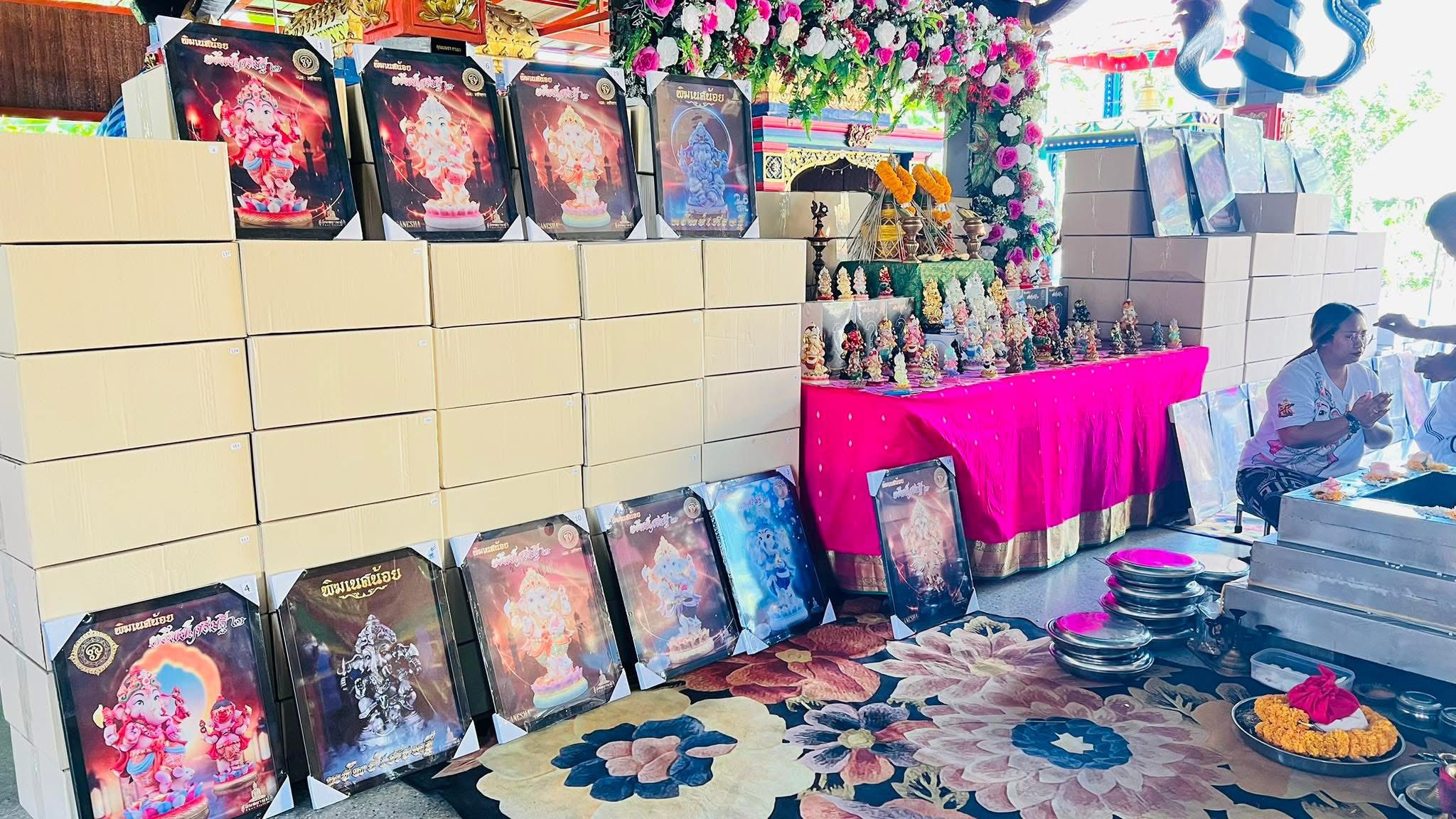 พระพิฆเนศทรัพย์เศรษฐี2 1 ลัง 15 องค์ 5.5 นิ้ว (พระออกแล้ว)