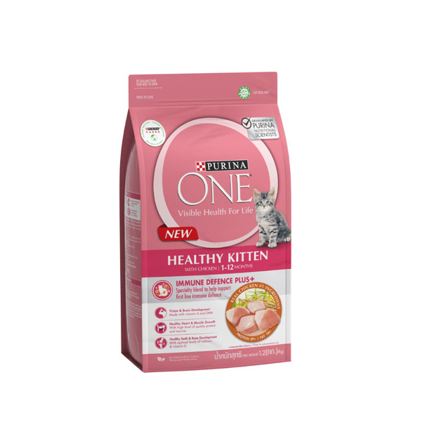 Purina one (สำหรับลูกแมว ) 1.2 kg.