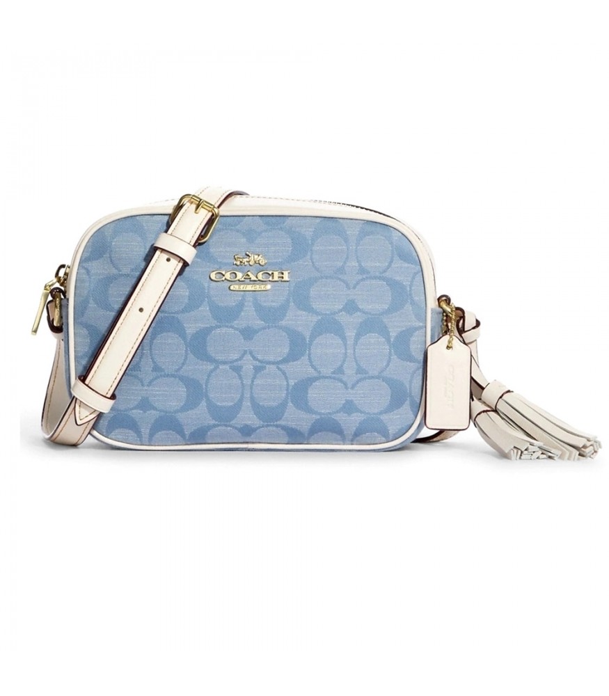กระเป๋าสะพายข้าง COACH CA732 MINI JAMIE CAMERA BAG IN SIGNATURE CHAMBRAY [CA732IMUDY]
