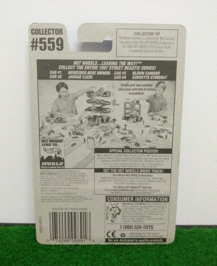 Hot Wheels Blown Camaro; Street Beast Series #3 of 4