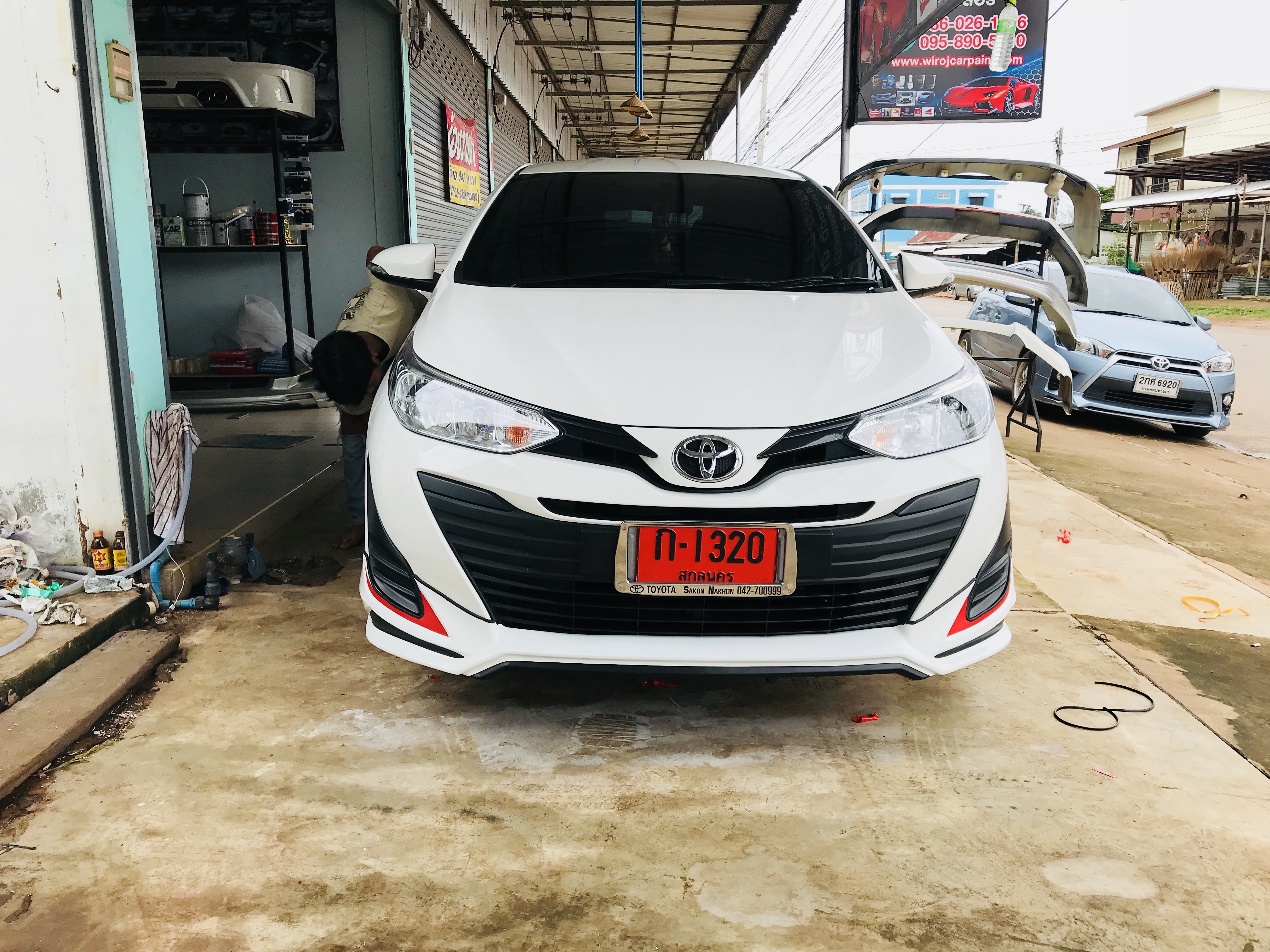 ชุดแต่งรอบคัน Toyota- Ativ ทรง PS