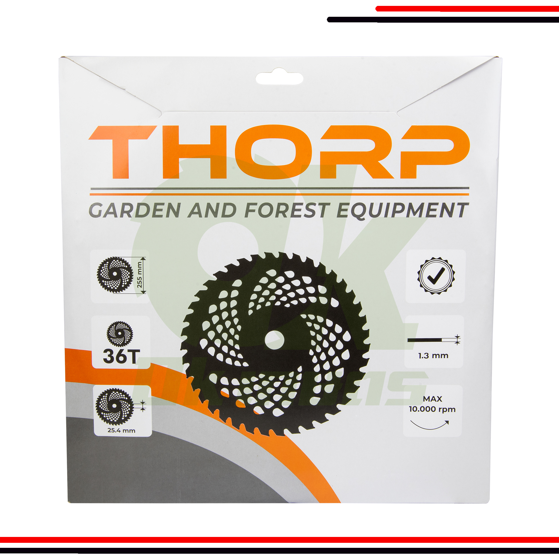 ใบมีดตัดหญ้า ใบมีดวงเดือน เครื่องตัดหญ้า THORP ใบมีดติดเล็บ ใบเลื่อยวงเดือน