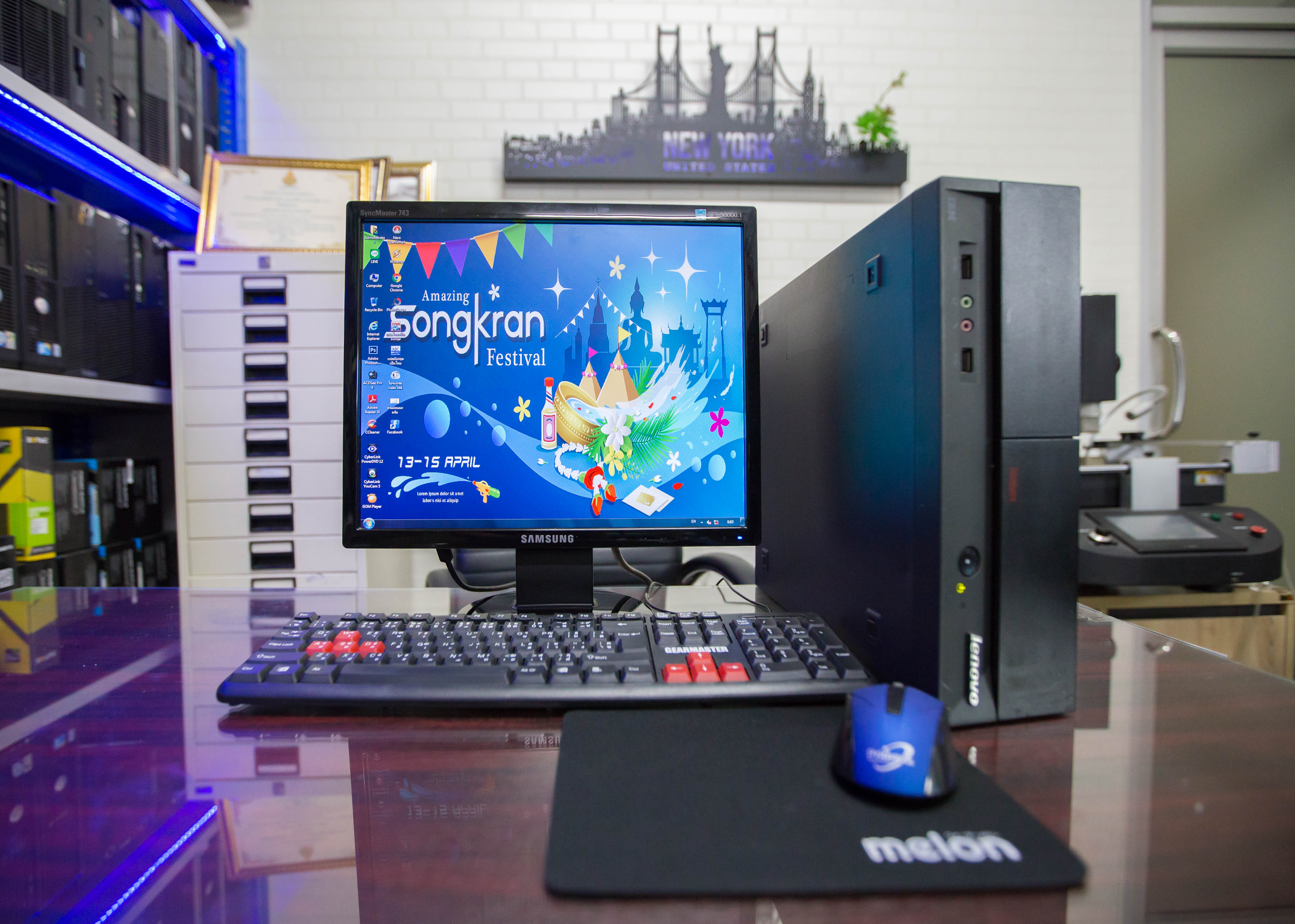 Lenovo PC ครบชุด