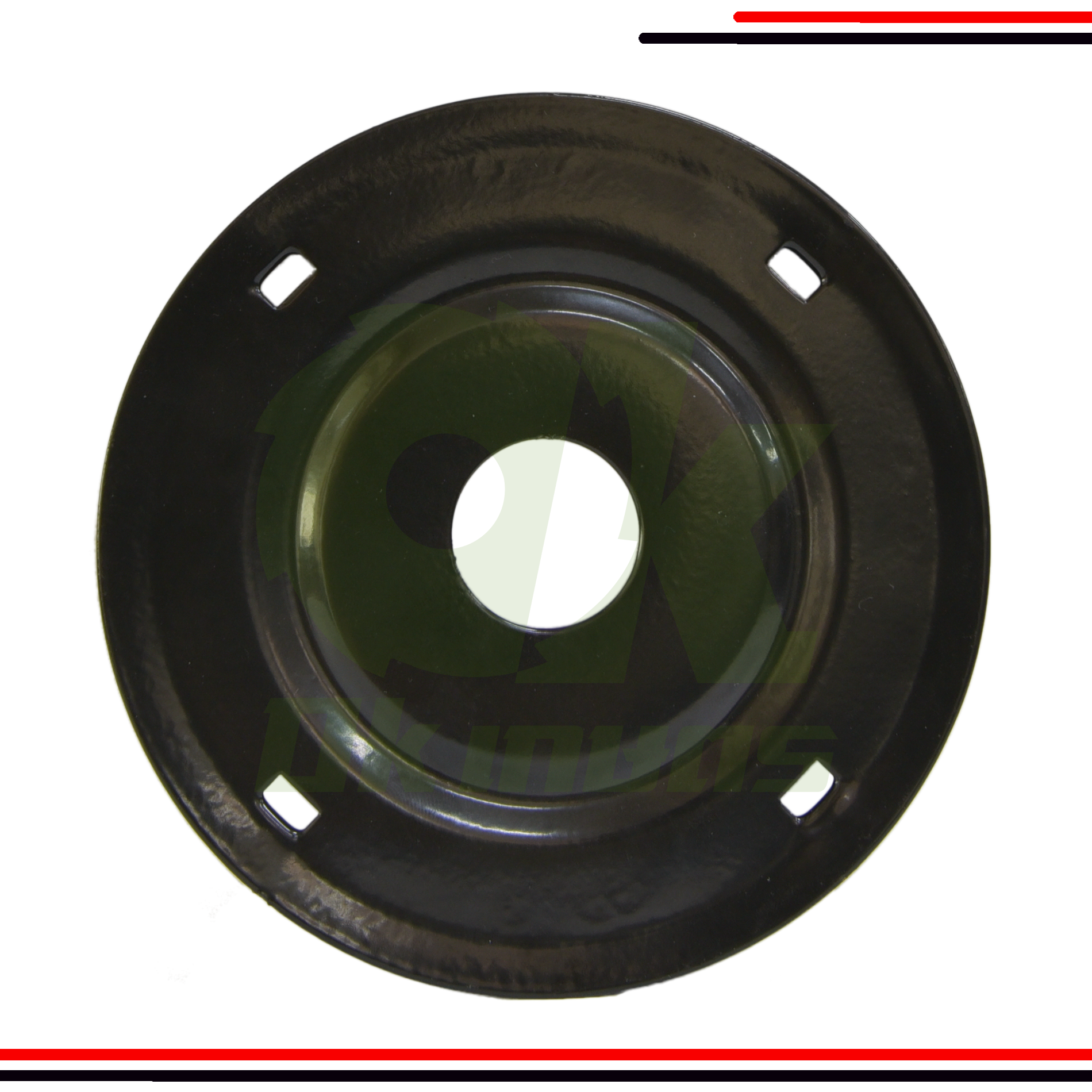 จานเอ็นตัดหญ้า สีดำ พร้อมเอ็น ใช้กับเครื่องตัดหญ้าได้ทุกรุ่น ชนิดบาง