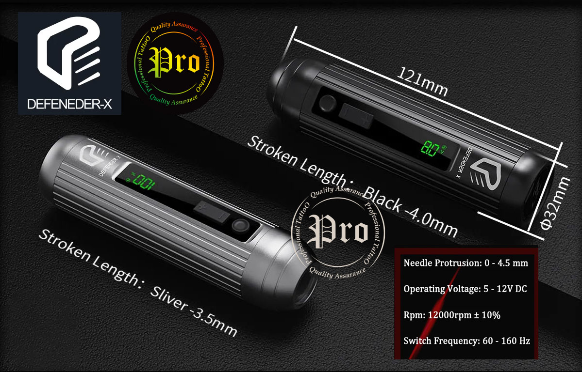 EZ เครื่องสักปากกาไร้สาย EZ DEFENDER WIRELESS PEN MACHINE