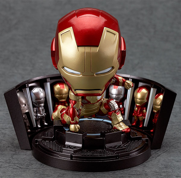 Iron Man 3 - Nendoroid Iron Man Mark 42 Hall of Armor Set [ของแท้]