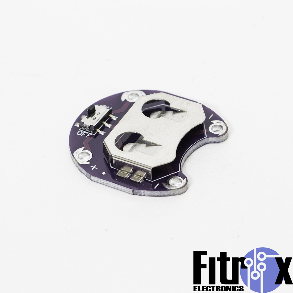 LilyPad CR2032 Battery Holder