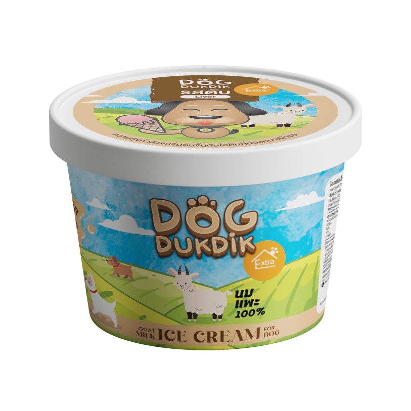 Duk Dik Ice Cream รสตับ 90 กรัม
