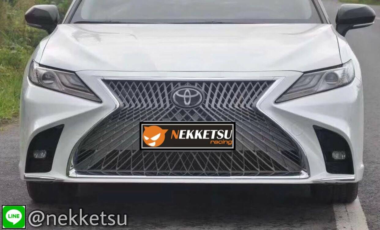 ชุดแต่ง Camry 2018 แปลงใส่หน้า Lexus