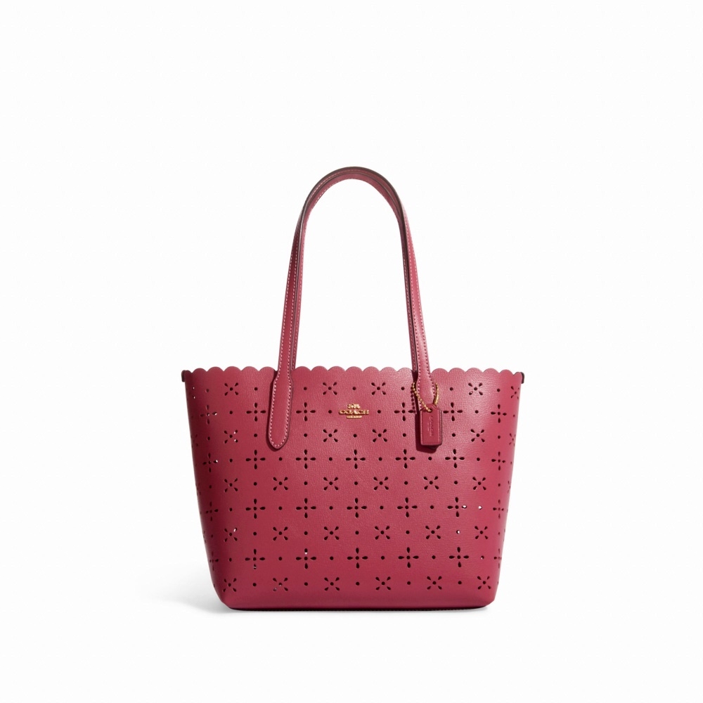 กระเป๋าสะพายไหล่ COACH CA199 MINI CITY TOTE (IMROU) [CA199IMROU-MA]