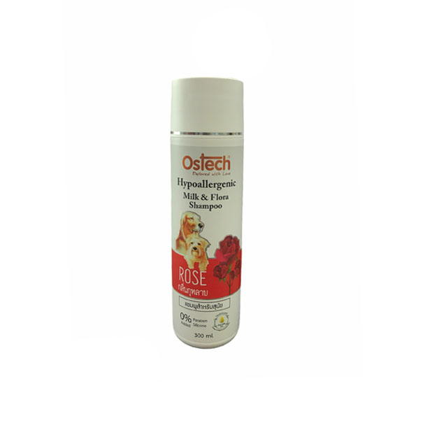 Ostech Milk & Flora กลิ่นกุหลาบ 300 มล.