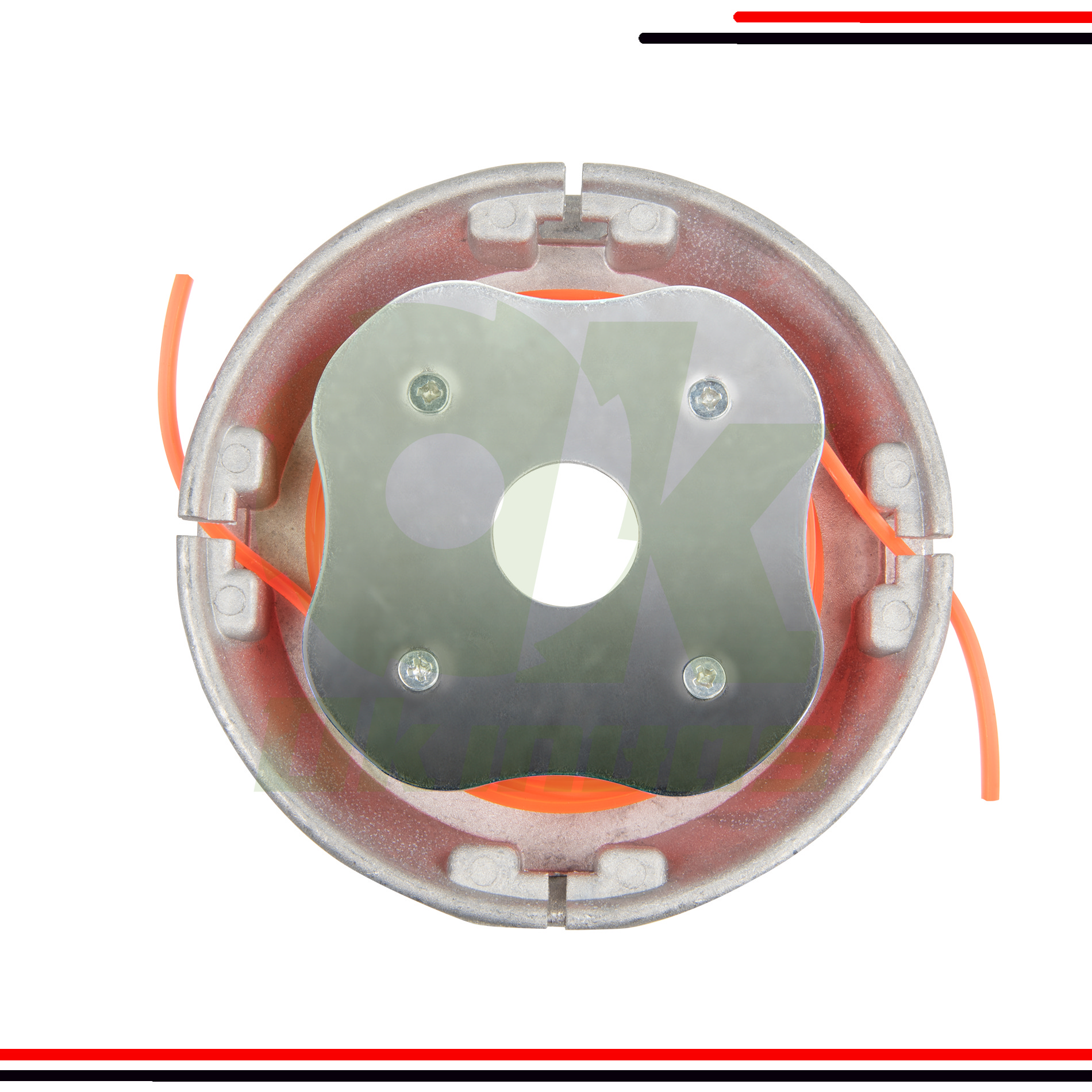 จานเอ็นตัดหญ้า อลูมิเนียม แบบหนา สำหรับเครื่องตัดหญ้าทุกรุ่น หัวเอ็นตัดหญ้า