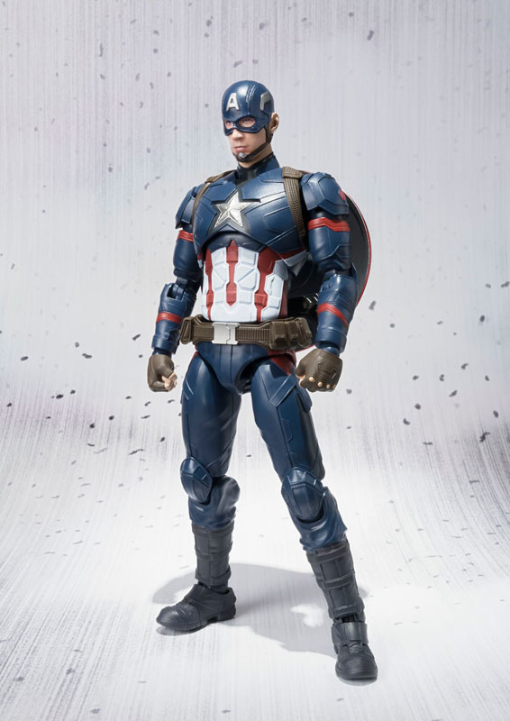 Captain America : Civil War - S.H. Figuarts Captain America [ของแท้]