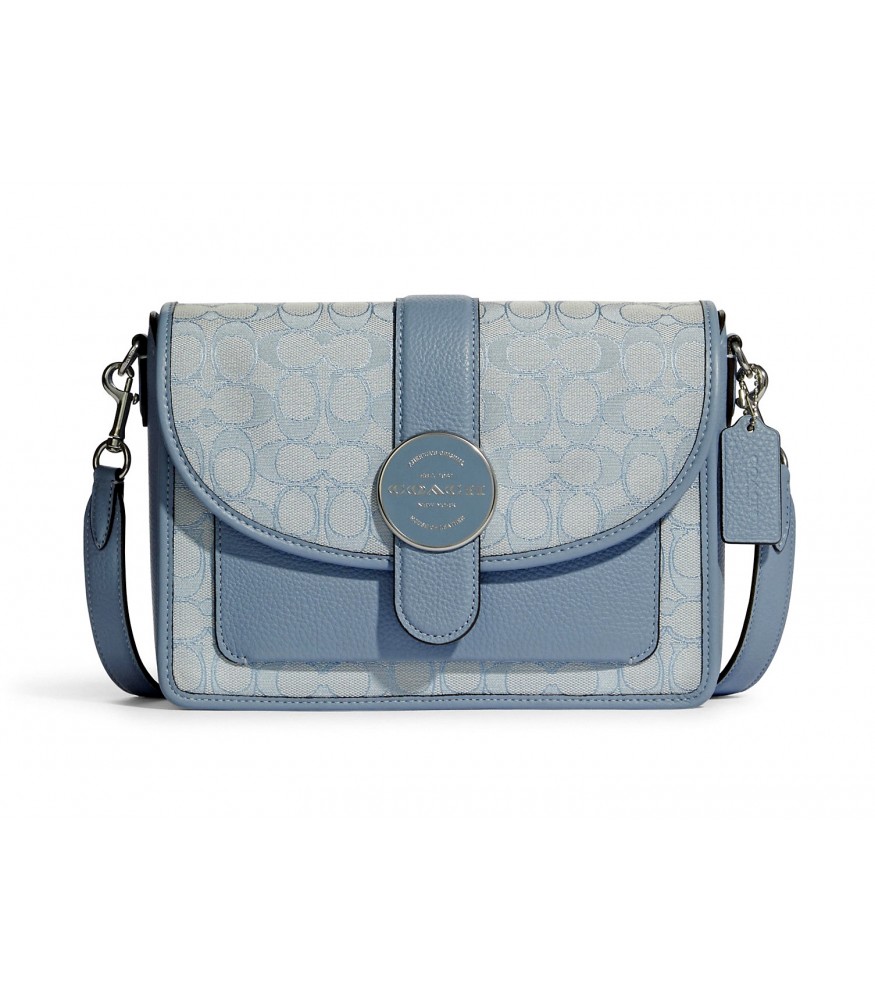 กระเป๋าสะพาย COACH C8307 LONNIE CROSSBODY IN SIGNATURE JACQUARD (SVS9X)[C8307SVS9X]