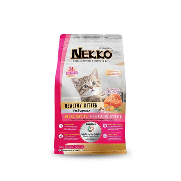 Nekko ND04 Healthy Kitten สูตรสำหรับลูกแมว 1 Kg