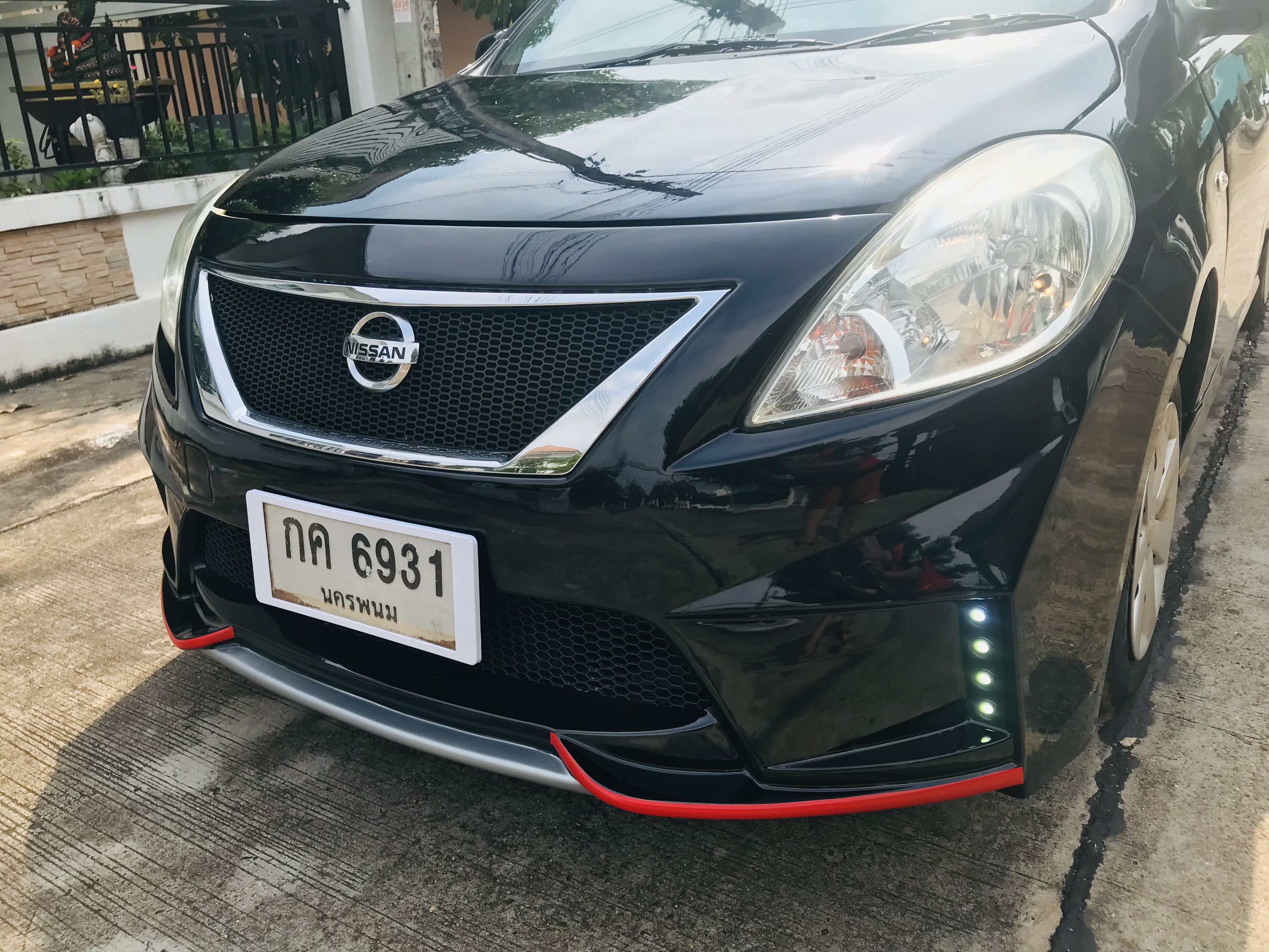 ชุดแต่ง Nissan. Almera 2010-2013