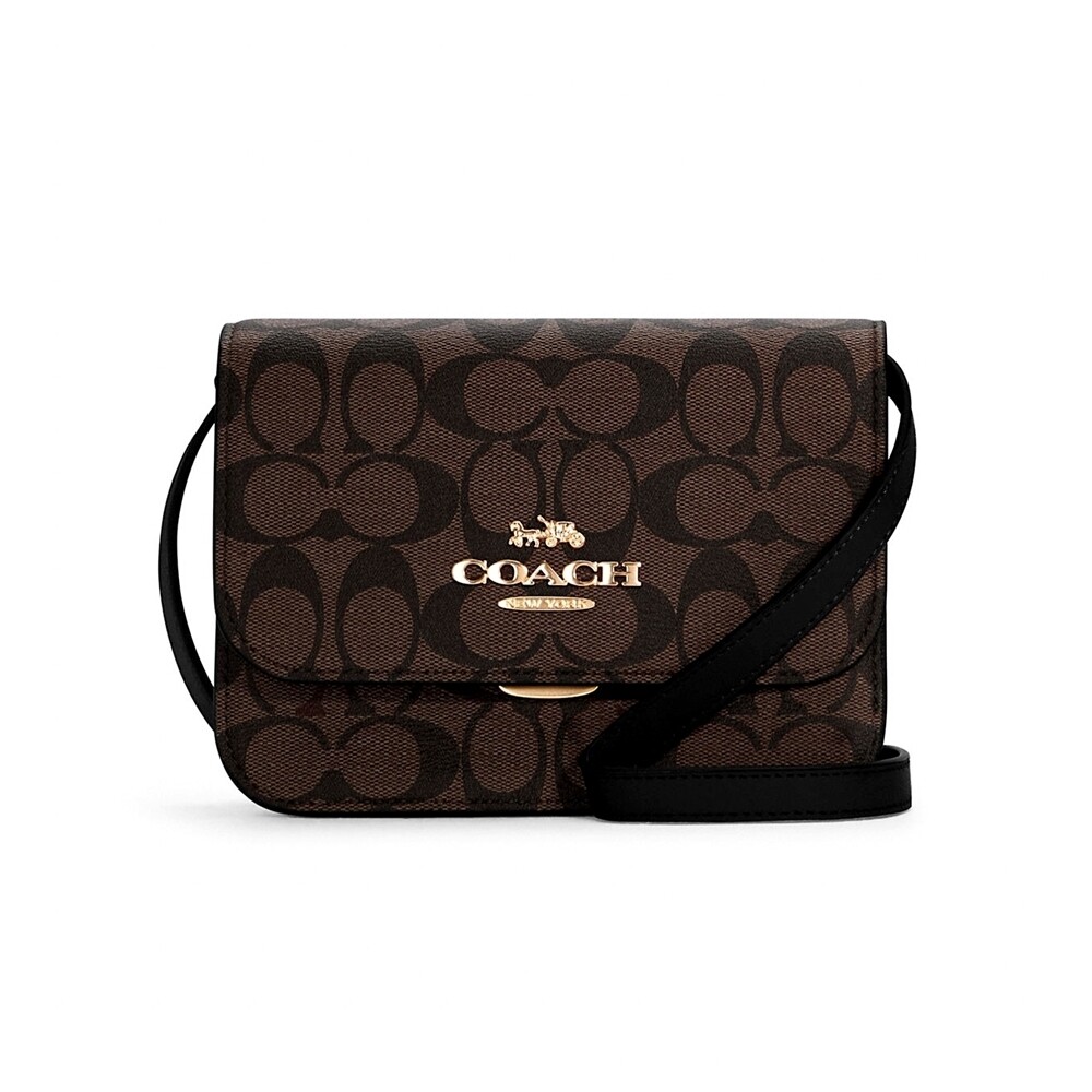 กระเป๋าสะพายข้าง COACH C5592 MINI BRYNN CROSSBODY IN SIGNATURE CANVAS (IMAA8) [C5592IMAA8-MA]