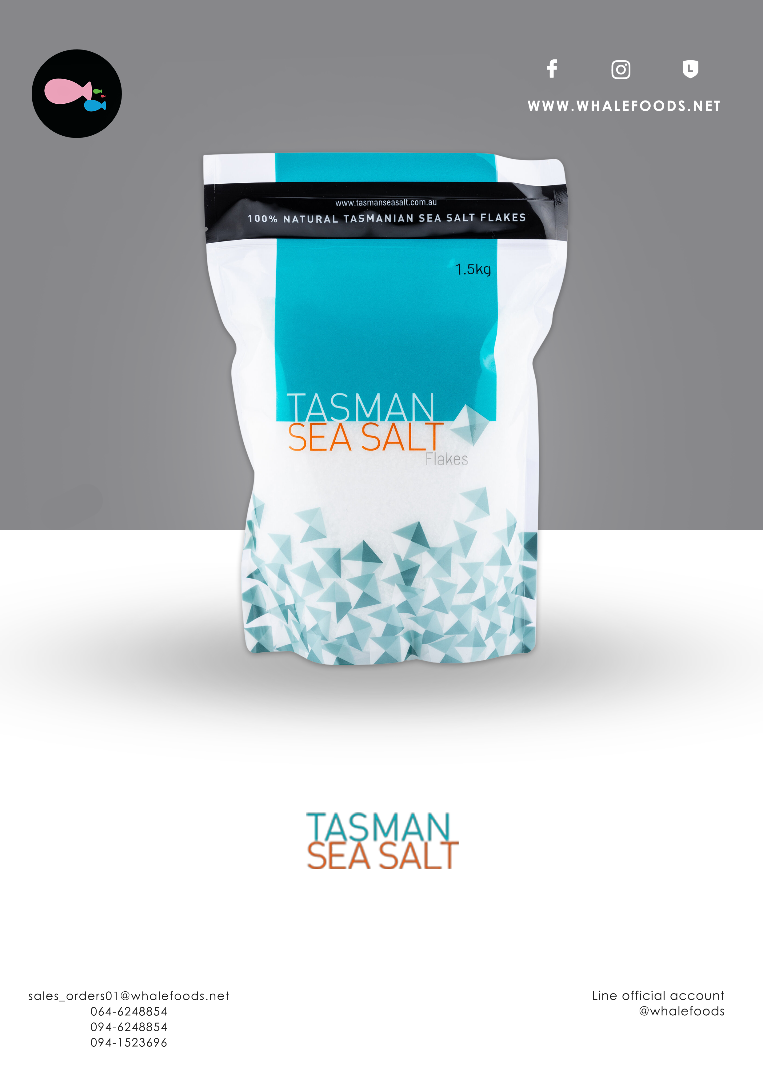 Tasman sea salt