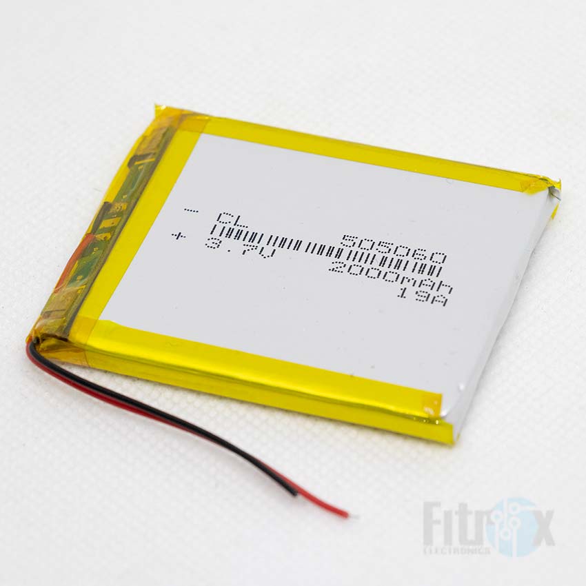 3.7V 2000mAh Li-Ion Battery
