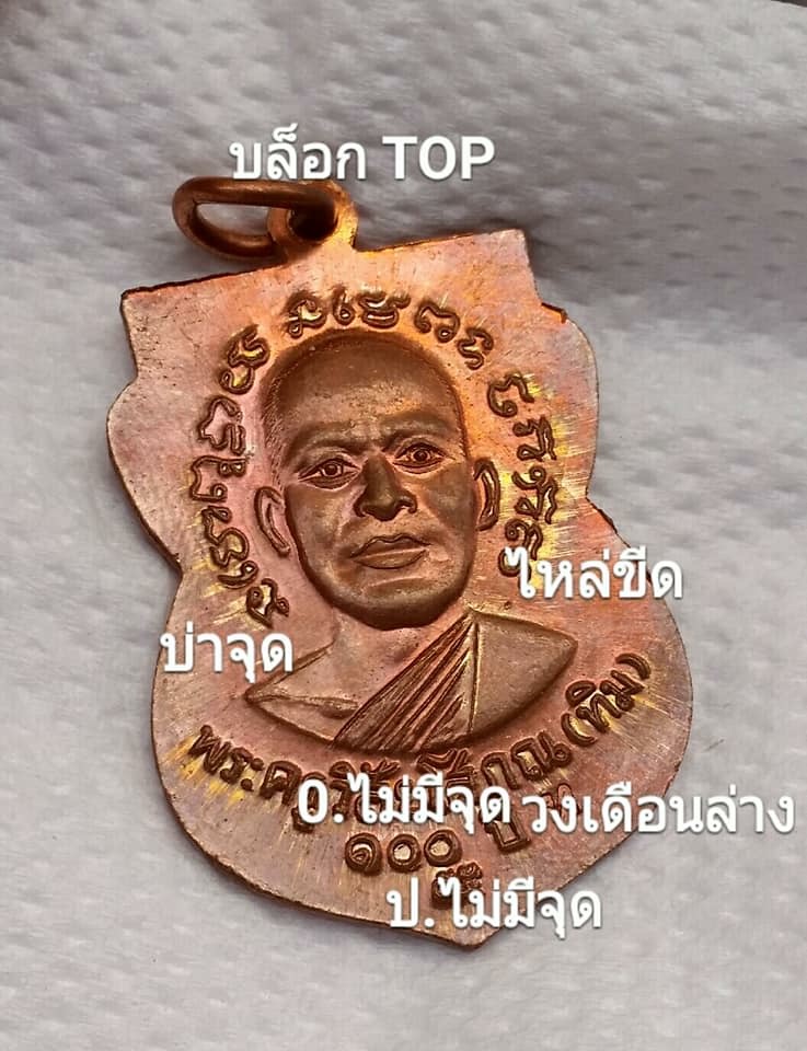 เหรียญเสมา หลวงปู่ทวด รุ่นเสาร์ 5 มหามงคล (บล๊อคTop)