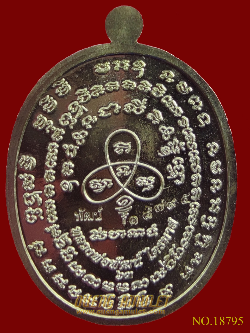 เหรียญเจริญพร 2 หลวงพ่อพัฒน์ ปุญญกาโม พิมพ์ครึ่งองค์ ทองเหลืองหน้ากาก