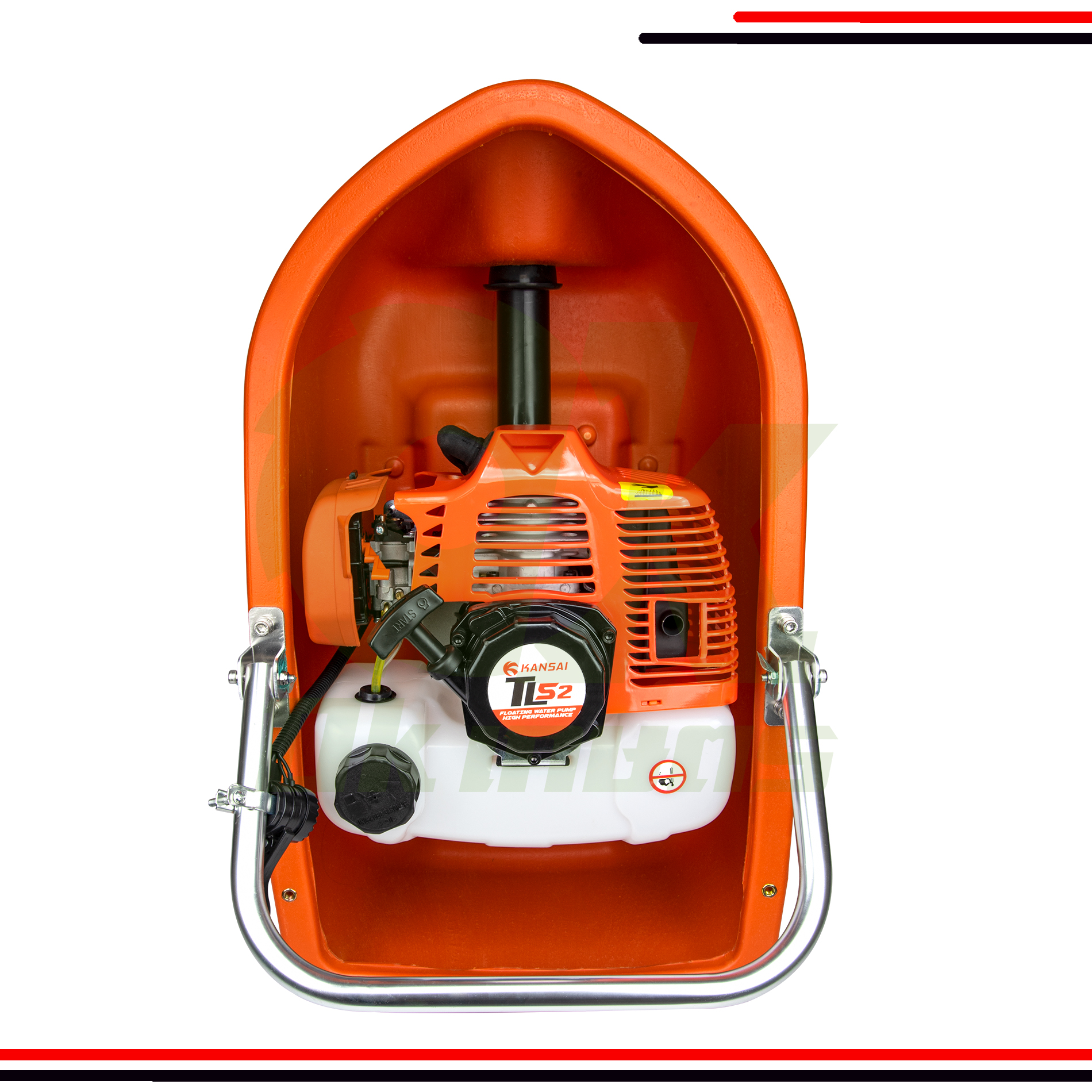 เรือรดน้ำ เรือสูบน้ำ พ่นน้ำ 2 จังหวะ KANSAI TL52 พ่นได้ไกล พร้อมสายส่ง 3 เมตร