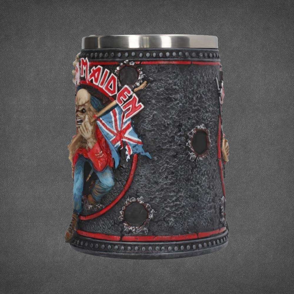แก้ว IRON MAIDEN TANKARD TROOPER 2018 Limitted Edition!!!!
