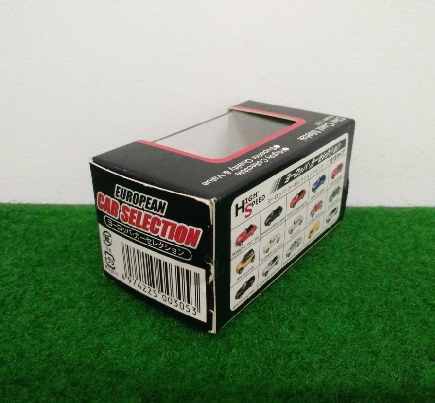 High Speed Die Cast Metal 1:87 VW Kafer Polizei (European Car Collection)