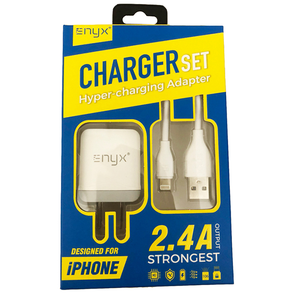 ENYX Charger set 2.4A+สายชาร์จ iPhone