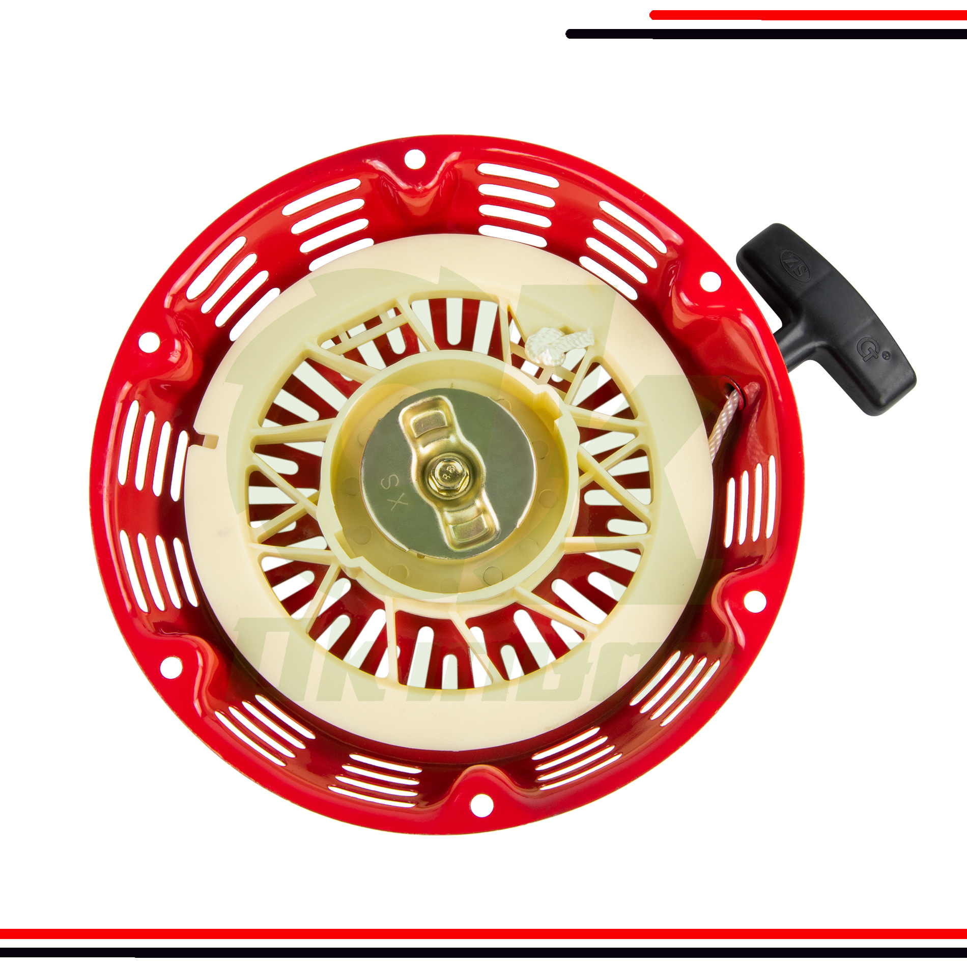 ชุดสตาร์ท เครื่องยนต์เบนซิน GX390 ปั้มน้ำ เครื่องสูบน้ำ 13 แรง ชุดดึงสตาร์ท ชุดลานสตาร์ท ฝาสตาร์ท