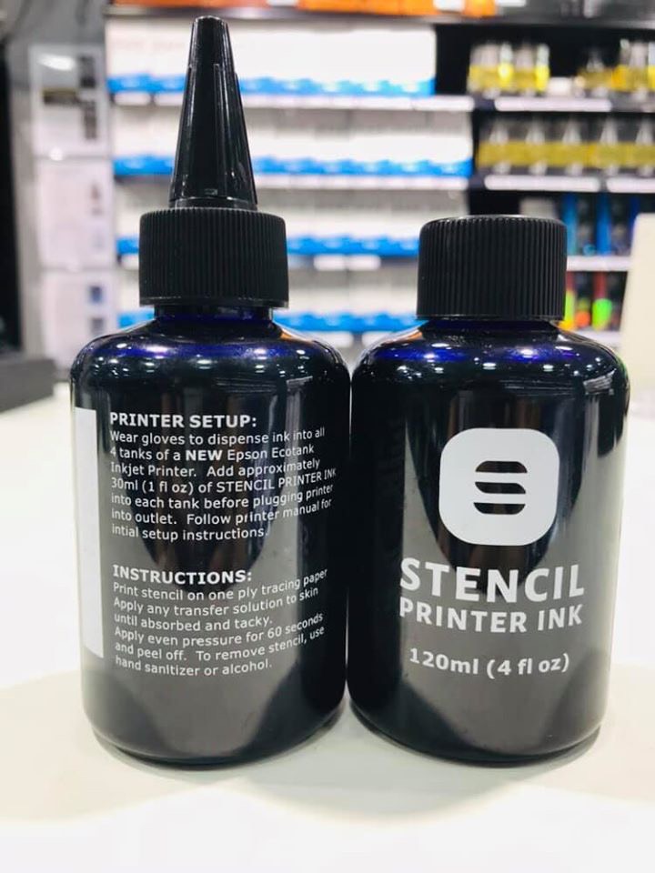 Stencil printing ink หมึกStencil printing ink (สำหรับEcotank Inkjet Printer)