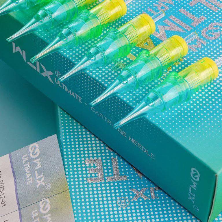 WJX ULTIMATE Tattoo Cartridges Needles บรรจุ 5 pcs/box WJX ULTIMATE Tattoo Cartridges Needles บรรจุ 5 pcs/box
