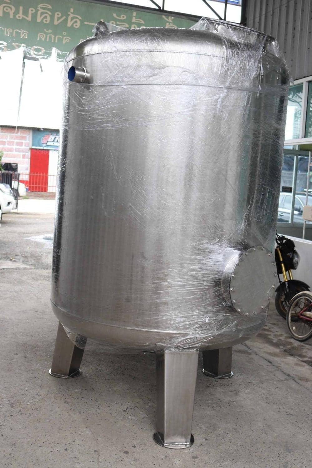 ถังกรองสแตนเลส64นิ้วหนา6มม.