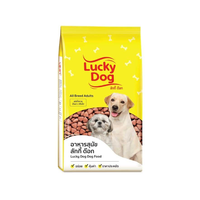 Lucky Dog สุนัขโต รวมรส 1 Kg