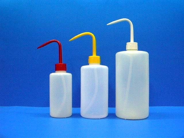 ขวดฉีดน้ำกลั่น 500 ml ปากแคบ สายฉีดยาวสีขาว Wash Bottle