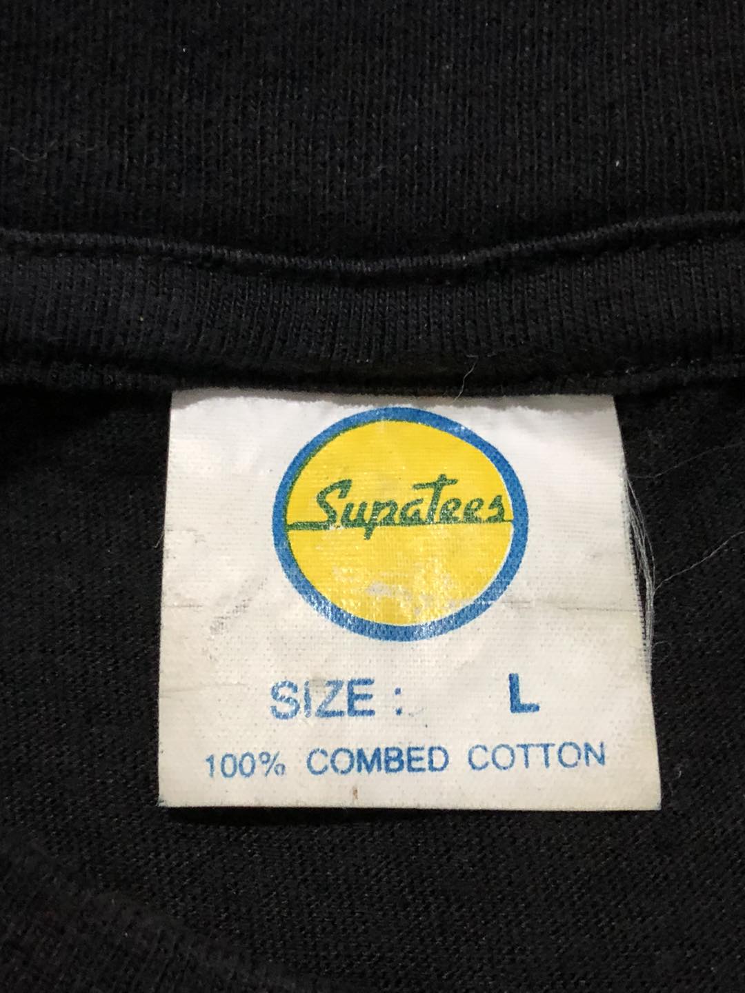 เสื้อวง Bruce Dickinson Tattooed Millionaire ปี 1990 หายาก ป้าย Supatee Size L สินค้าลิขสิทธิ์แท้ 100%