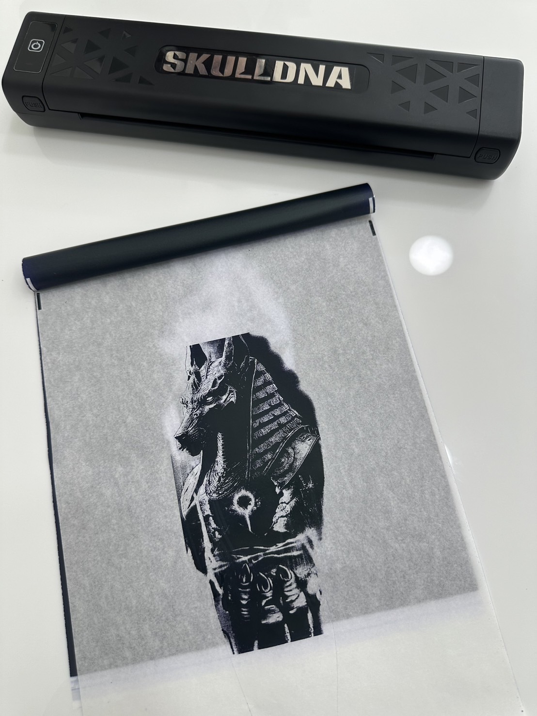 เครื่องลอกลายSKULL DNA เครื่องลอกลายSKULLDNA SP20 WIRELESS PRINTER BLACK