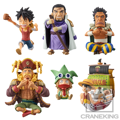 One Piece - World Collectable Figure DRESSROSA Set 3 [ของแท้] [แมวทอง]